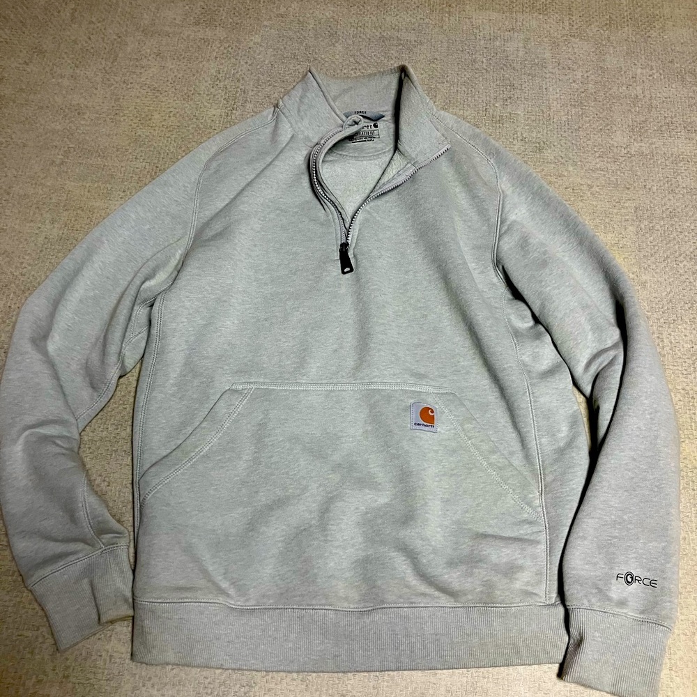 Men’s Carhartt 1/4 zip sweatshirt